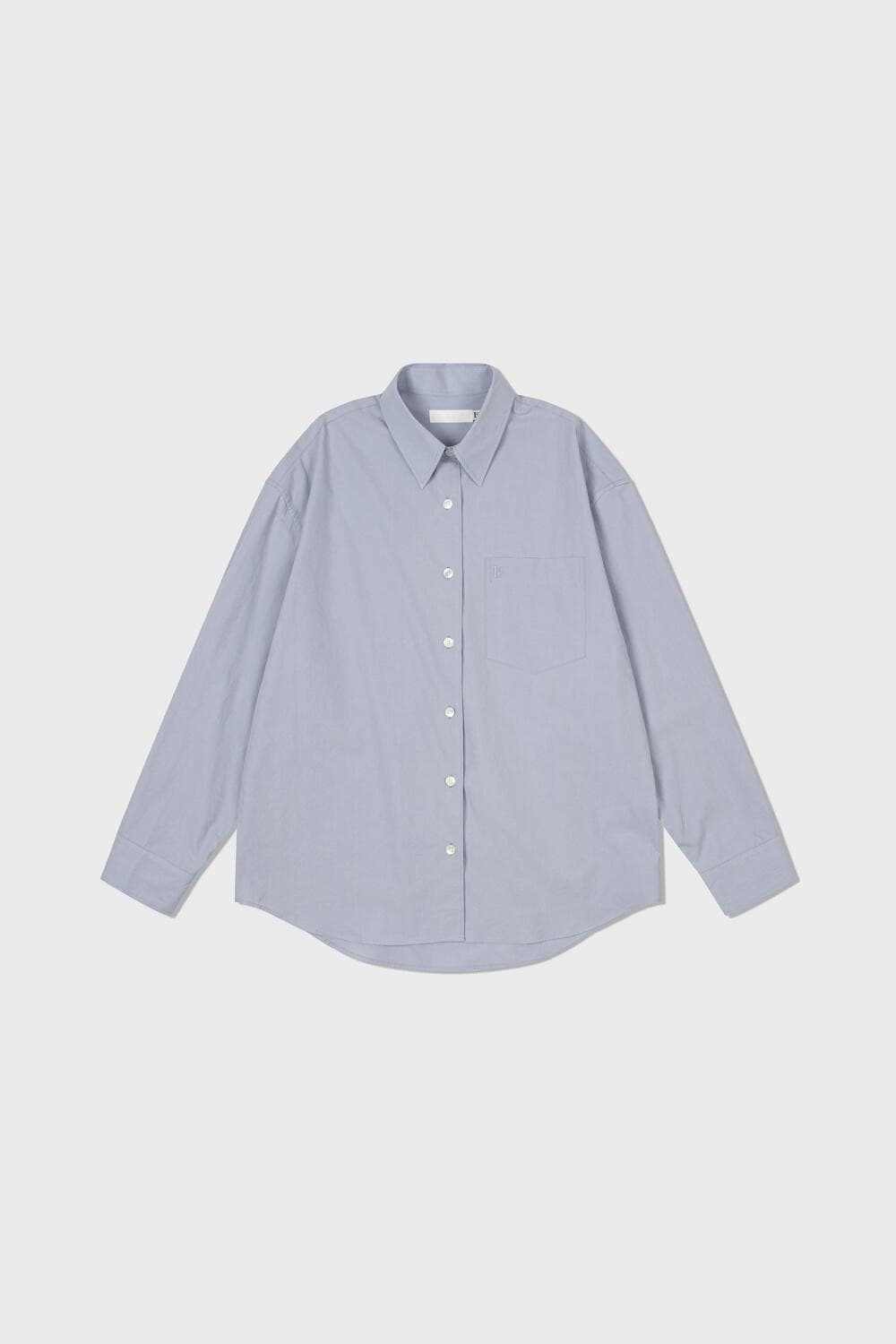 새상품) 로우클래식 LC COTTON SHIRT - BLUE 상품이미지5