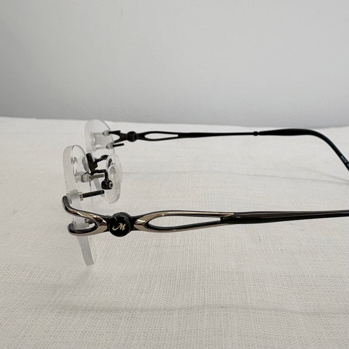 MINERVA Paris 오벌 무테 빈티지안경 상품이미지6