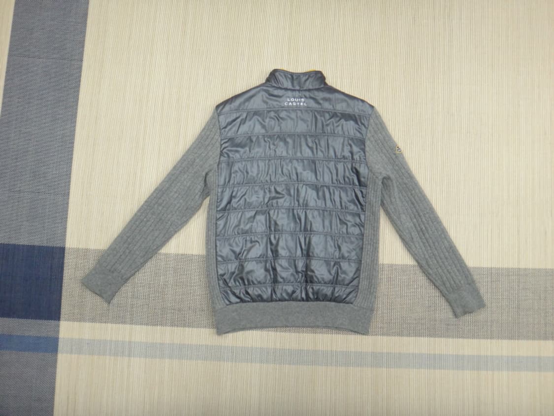 (100) 루이까스텔 골프 남성 반집업 방풍 울 니트 상품이미지2