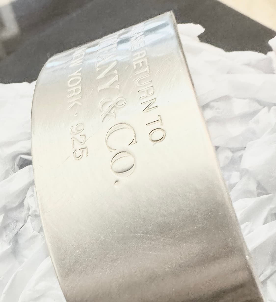 tiffany&co 티파니앤코 ss rtt wide cuff lg (m) 상품이미지4