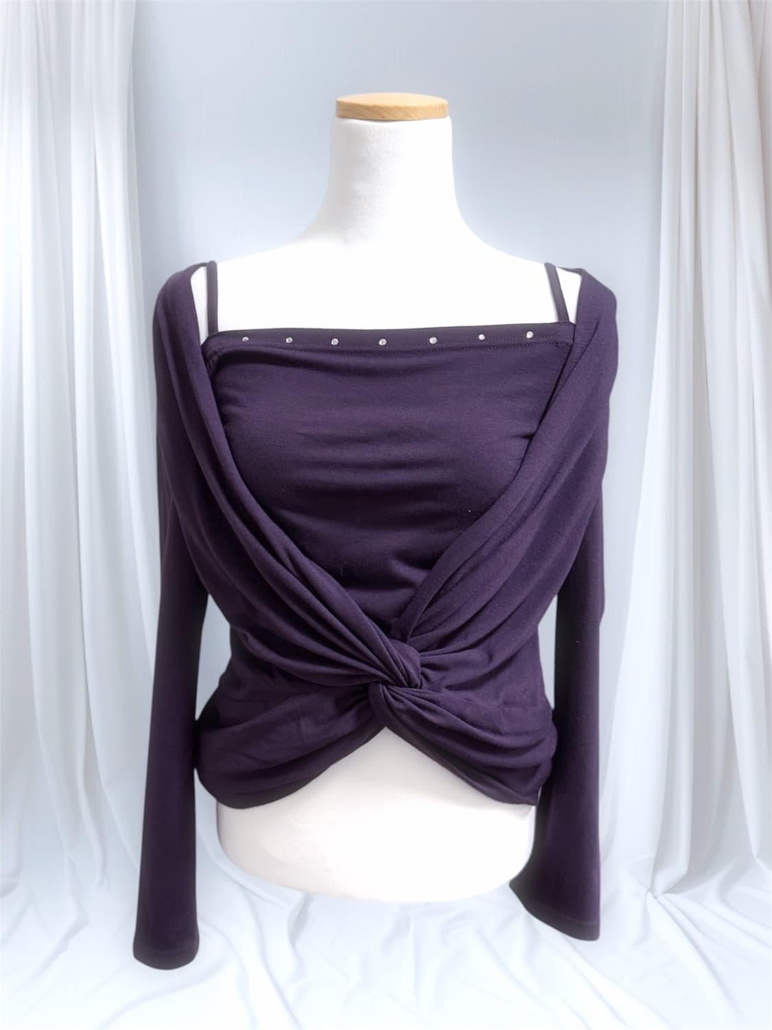 빈티지 오네갸루 탑 상품이미지1