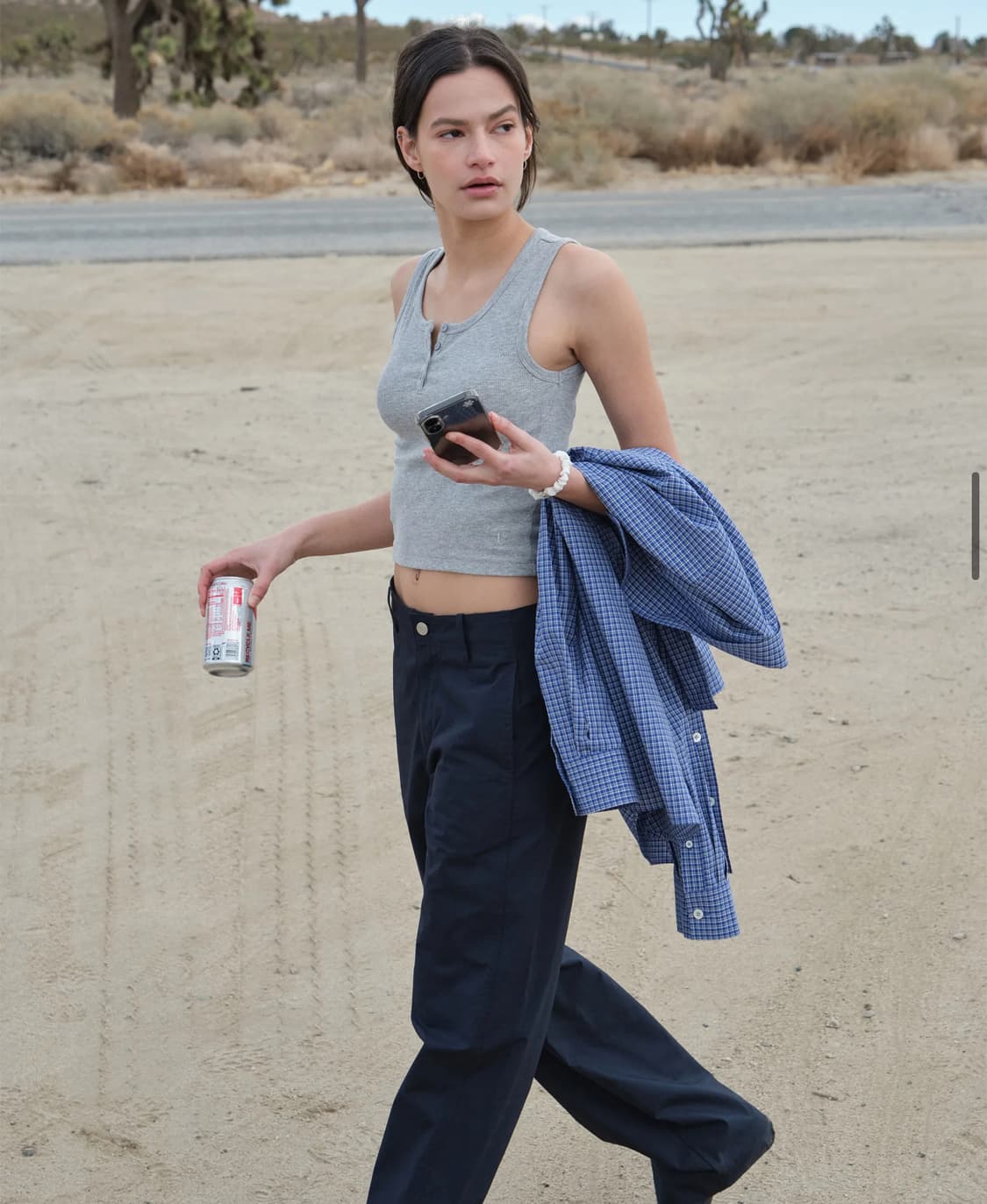 paper staright-fit pants 상품이미지2