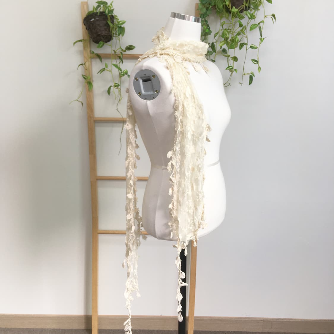 JPN/ 모리걸스카프 모리룩스카프 레이스스카프 얇은스카프 상품이미지2