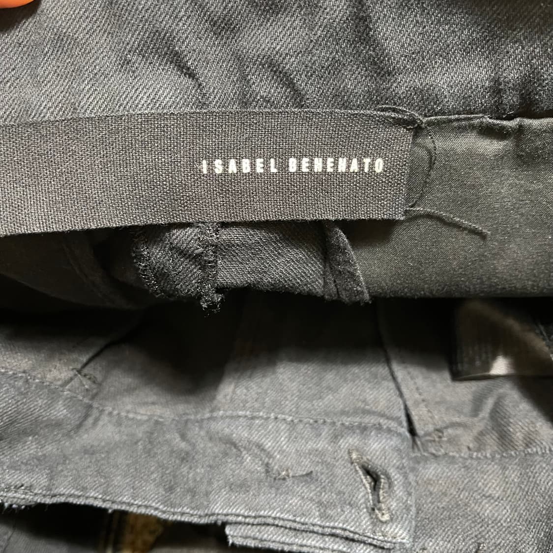 [31] AW 16-17 ISABEL BENENATO 데님팬츠 상품이미지7