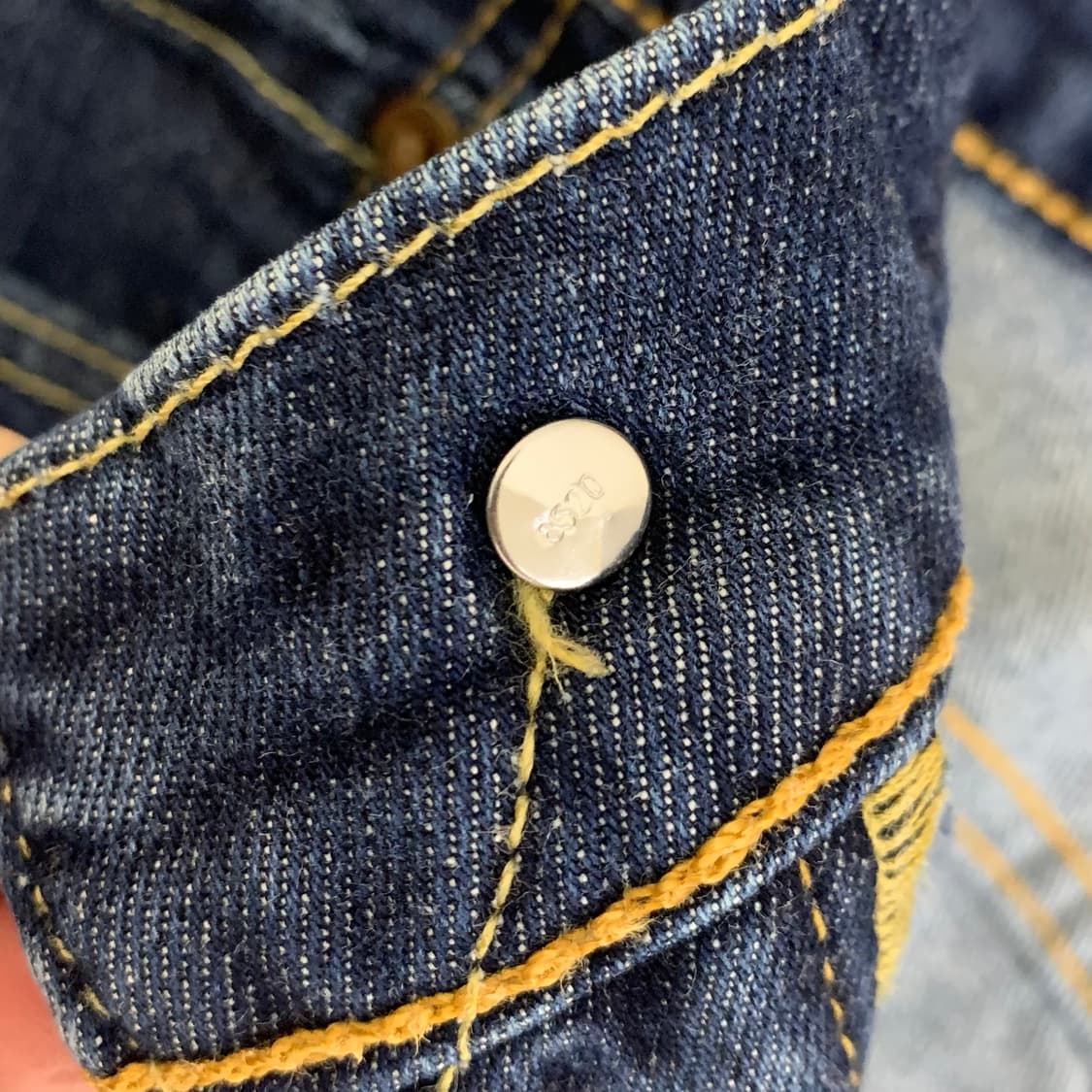 빈티지 리바이스 505 데님팬츠(36사이즈) 남자청바지 진청 상품이미지8