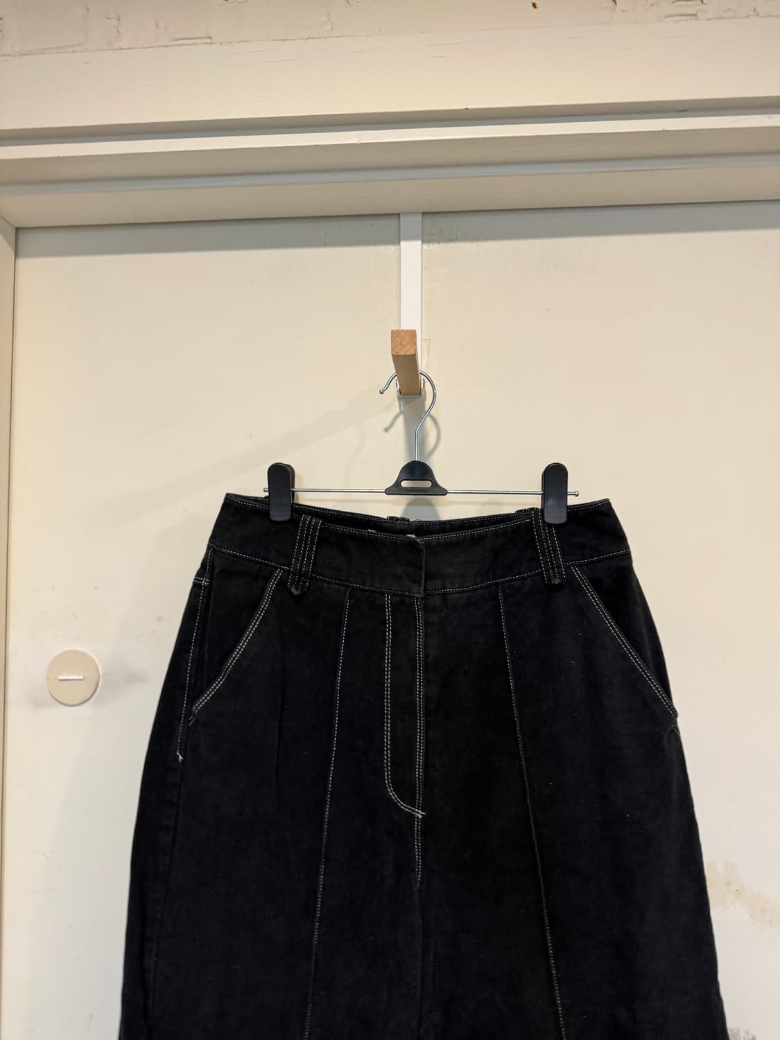 오버듀플레어 스티치 냅핑 팬츠 상품이미지4