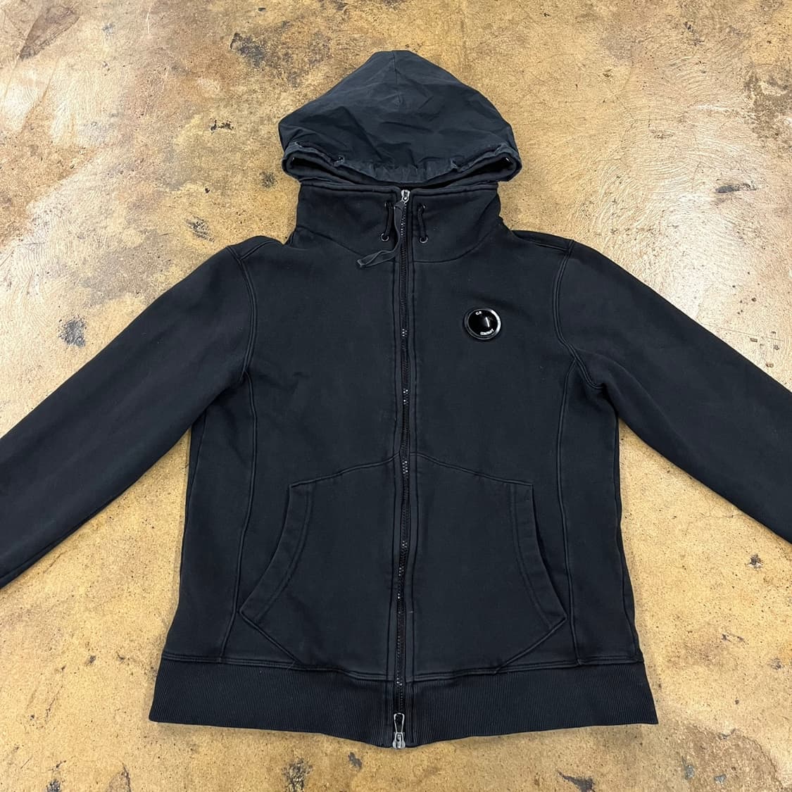 [정품] C.P. 컴퍼니 블랙 후드 집업 b13 상품이미지3