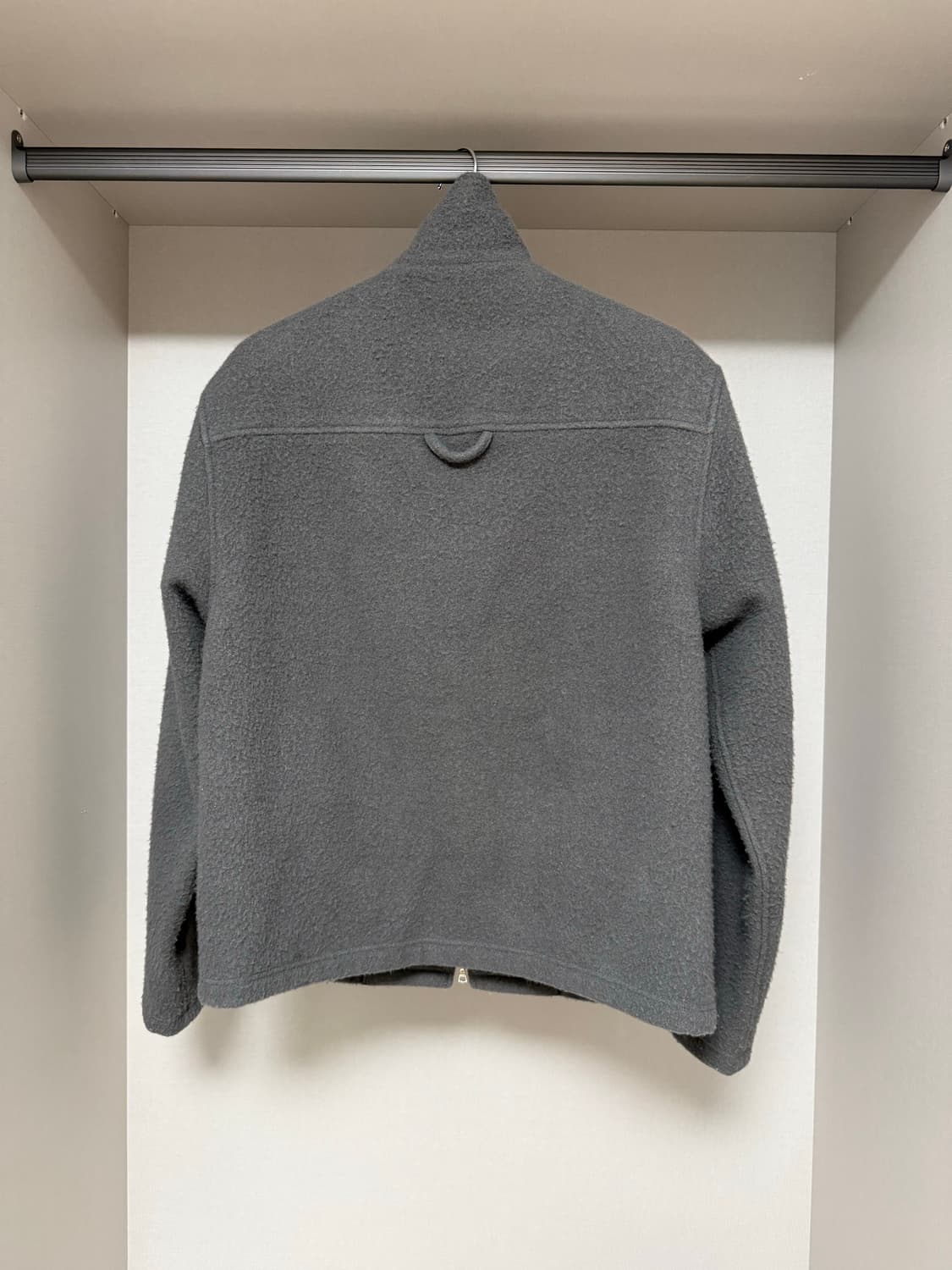 [M] RIER FLEECE BLOUSON 리에르 플리스 블루종 그레이 상품이미지6