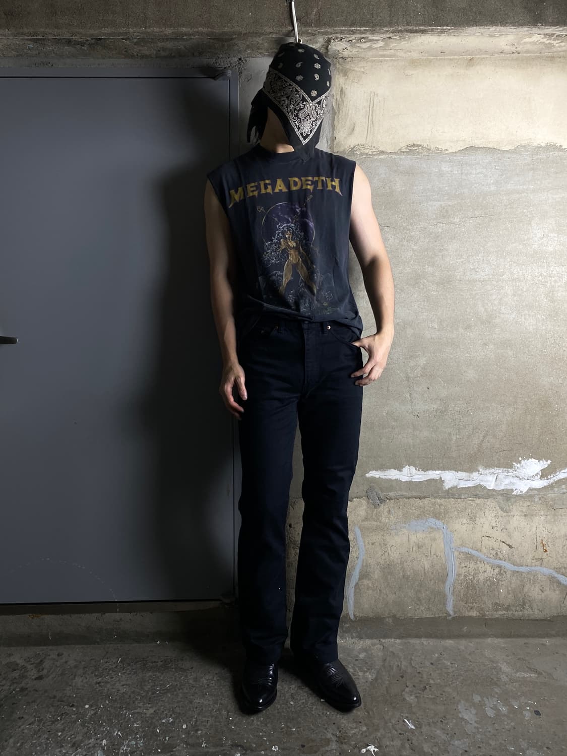 90s 빈티지 리바이스 517 흑청 리바이스 부츠컷 상품이미지8