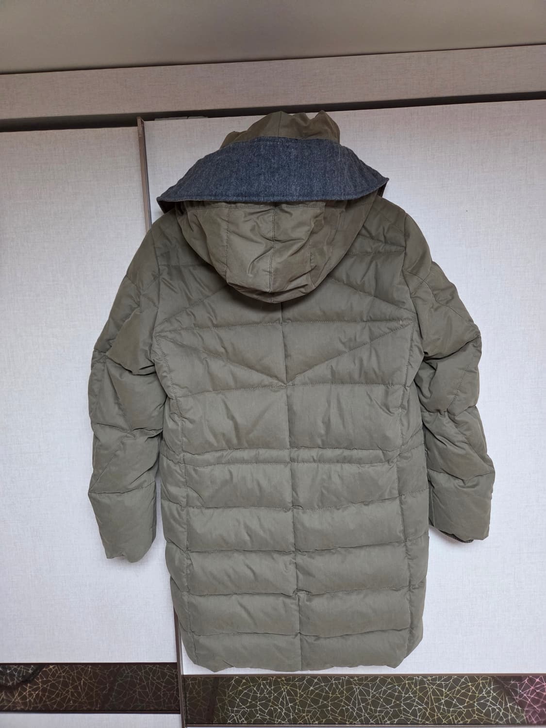 정품]T.I FOR MEN 카키 패딩 95 상품이미지3