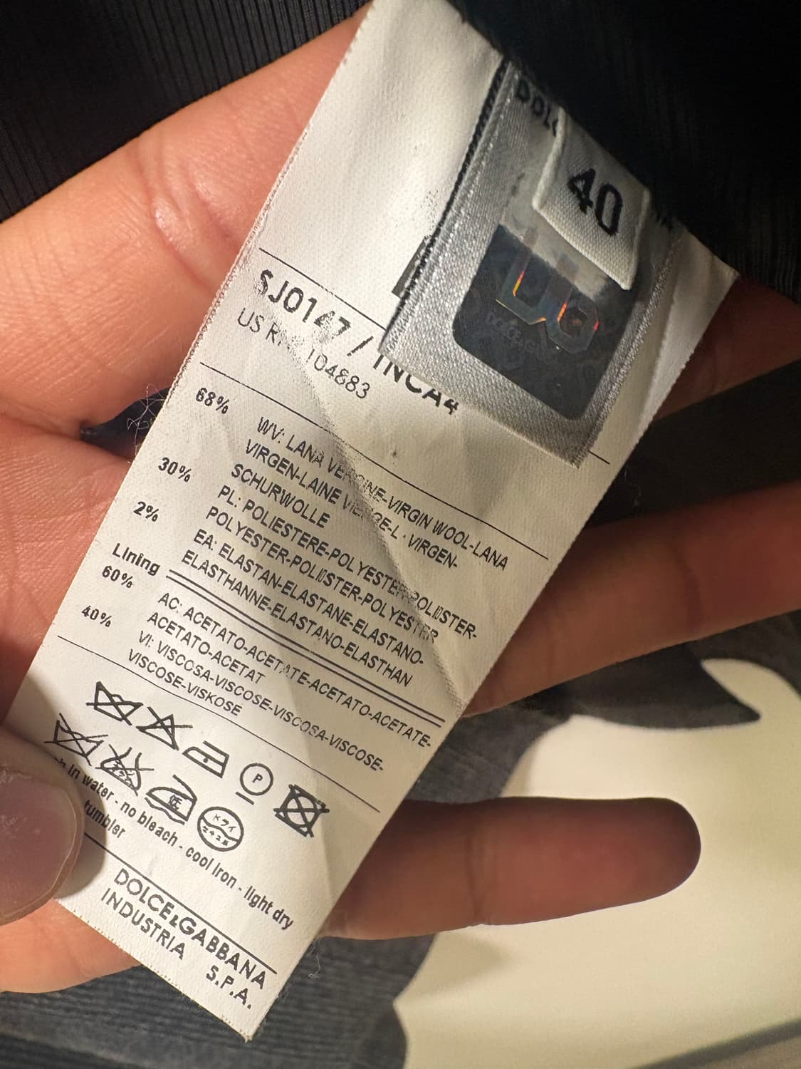 DOLCE&GABBANA 돌체앤가바나 블레이저 자켓 상품이미지3