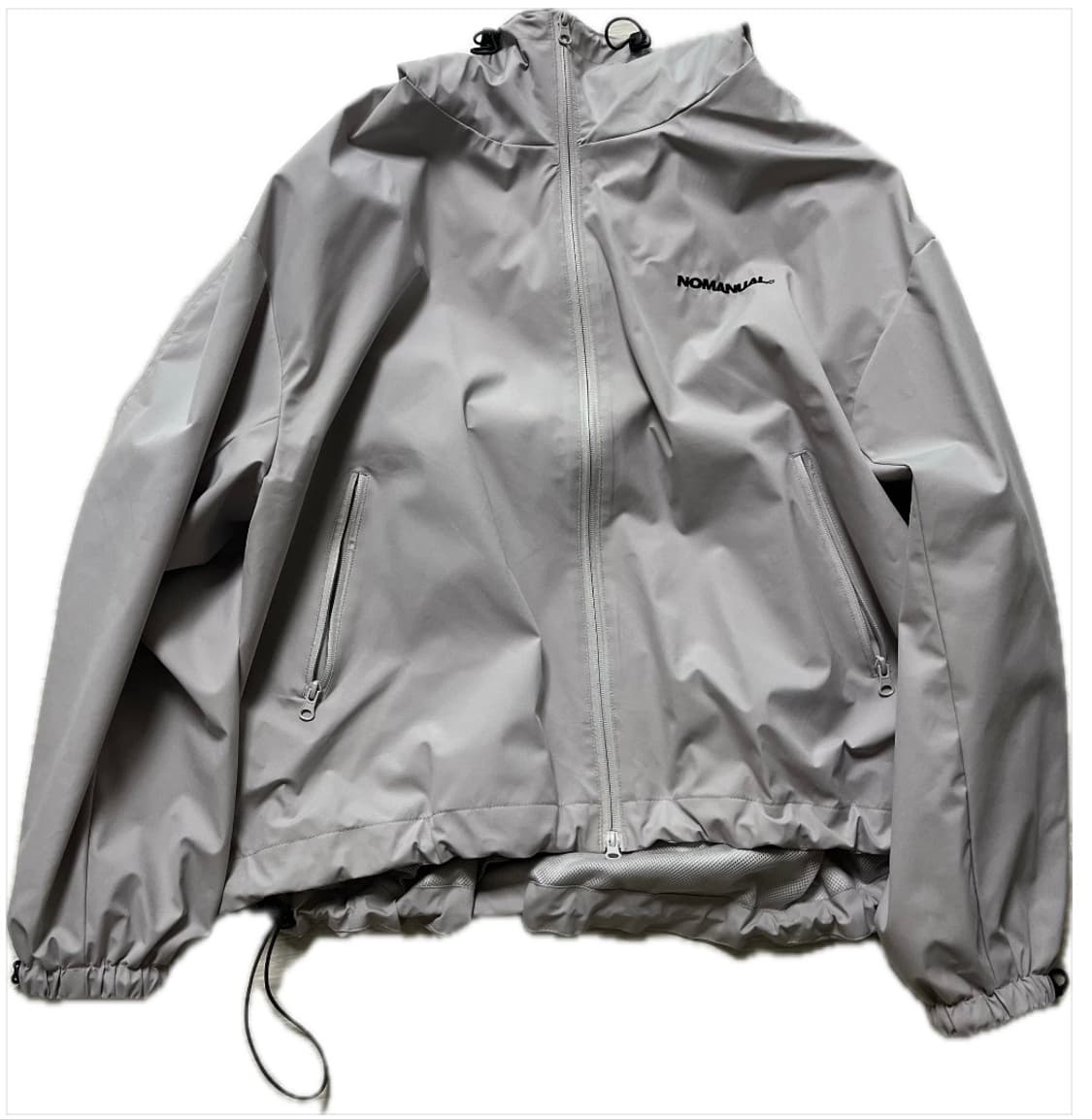 노메뉴얼 PENON WIND SHELL - WARM GRAY 상품이미지1