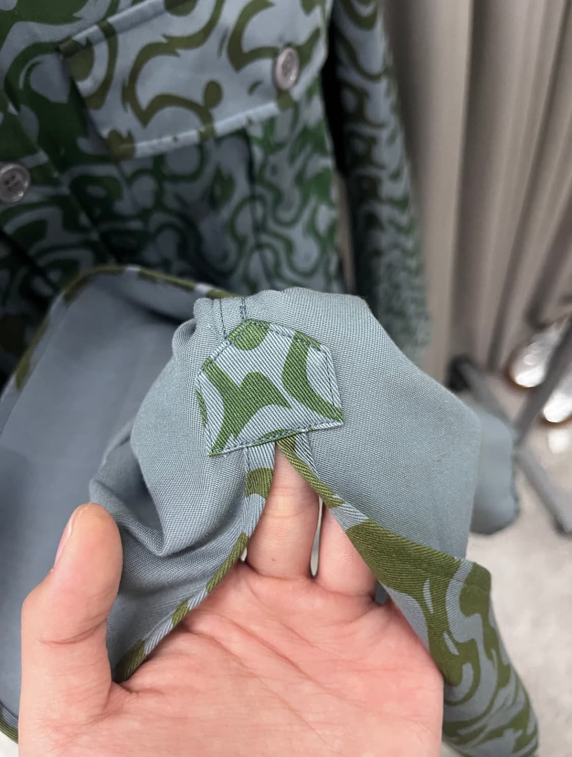 23fw 드리스 반 노튼 패턴 셔츠 상품이미지4