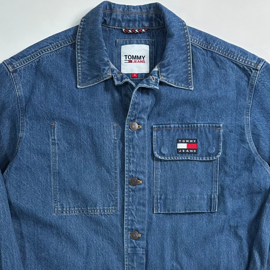 타미힐피거 데님 셔츠 자켓   상품이미지2
