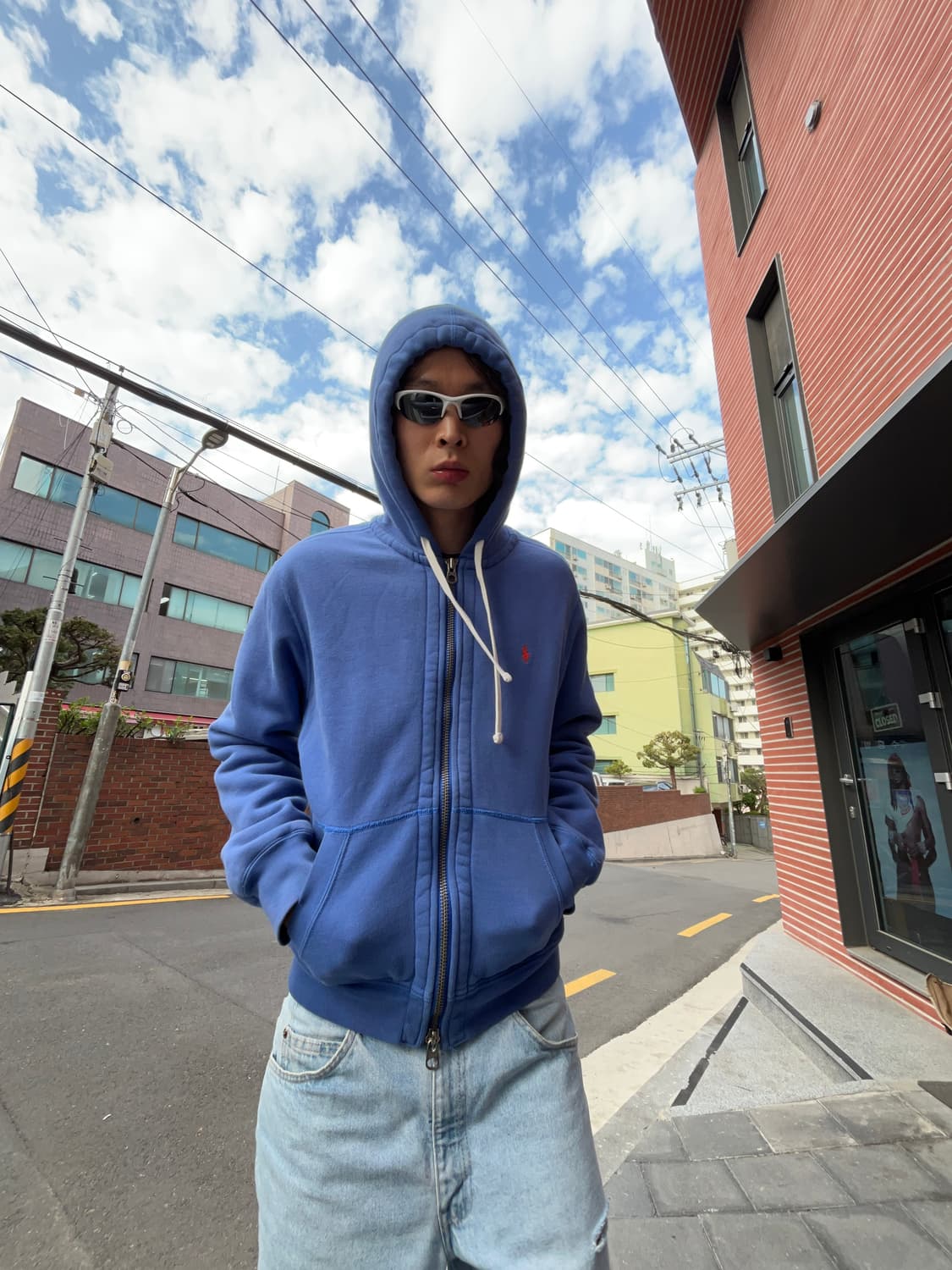 POLO RALPH LAUREN THERMAL HOOD ZIP-UP 상품이미지1