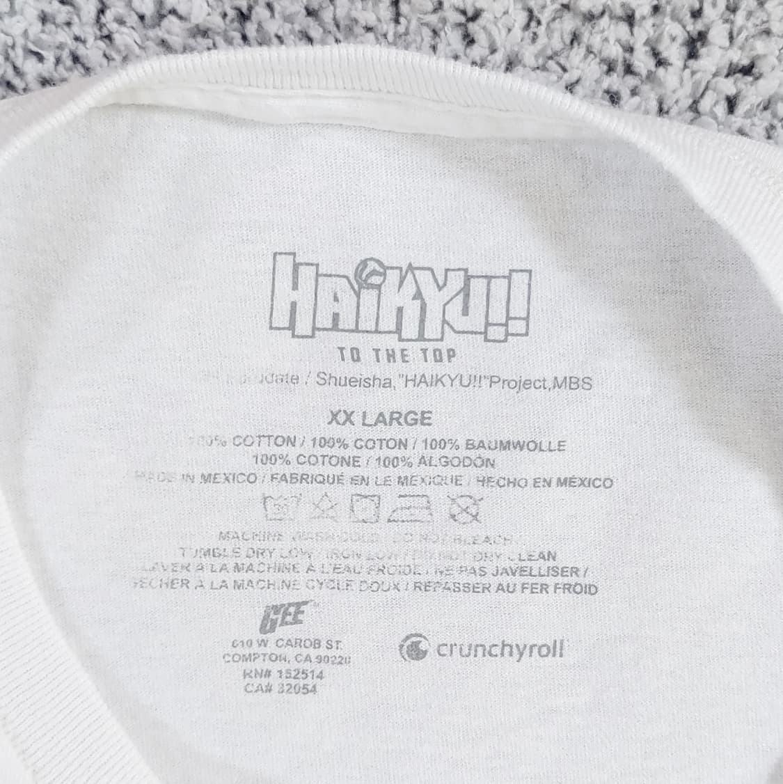 하이큐 카라스노 반팔 티셔츠 XXL 상품이미지9
