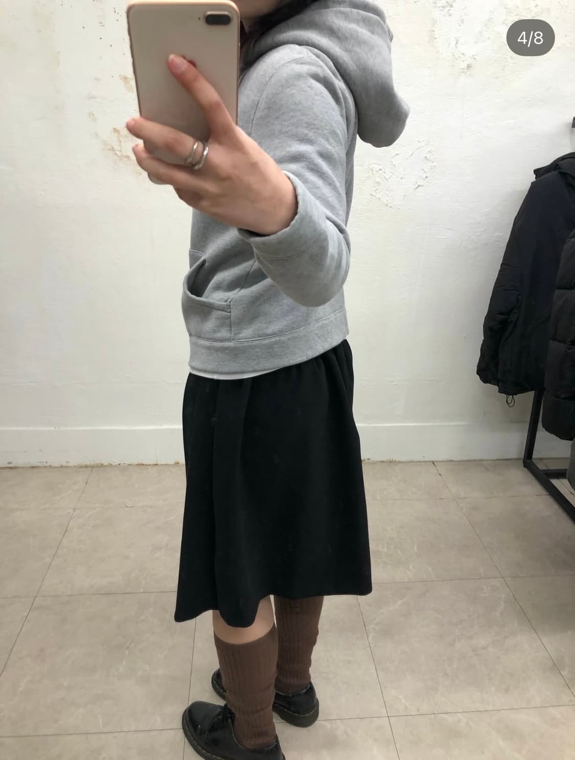 베이프 레인보우 스냅 후드 집업 상품이미지5