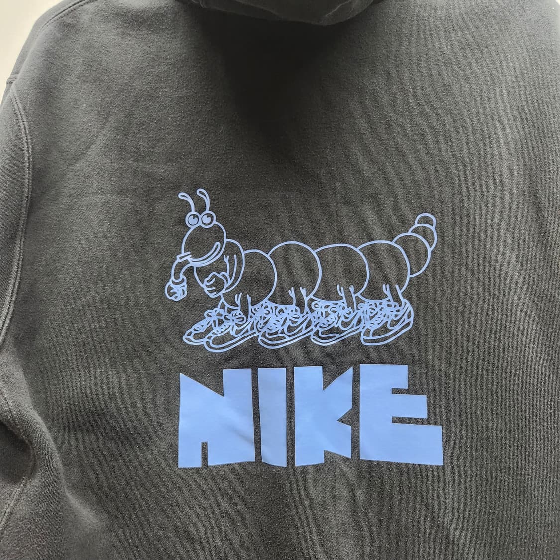 나이키 스우시 백 로고 후드티 L(XL) 상품이미지5