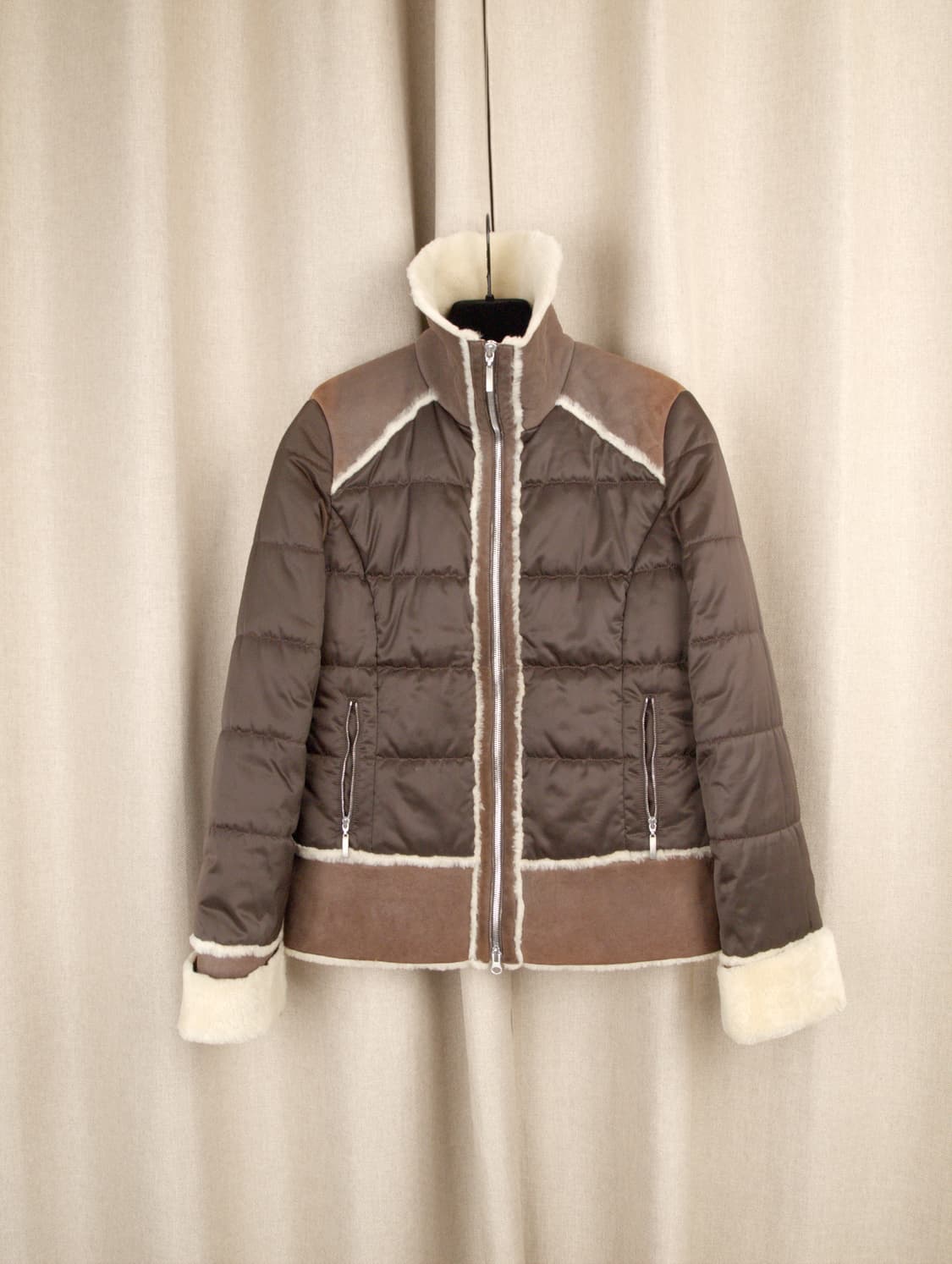Sheep Leather Padded Jacket 상품이미지5