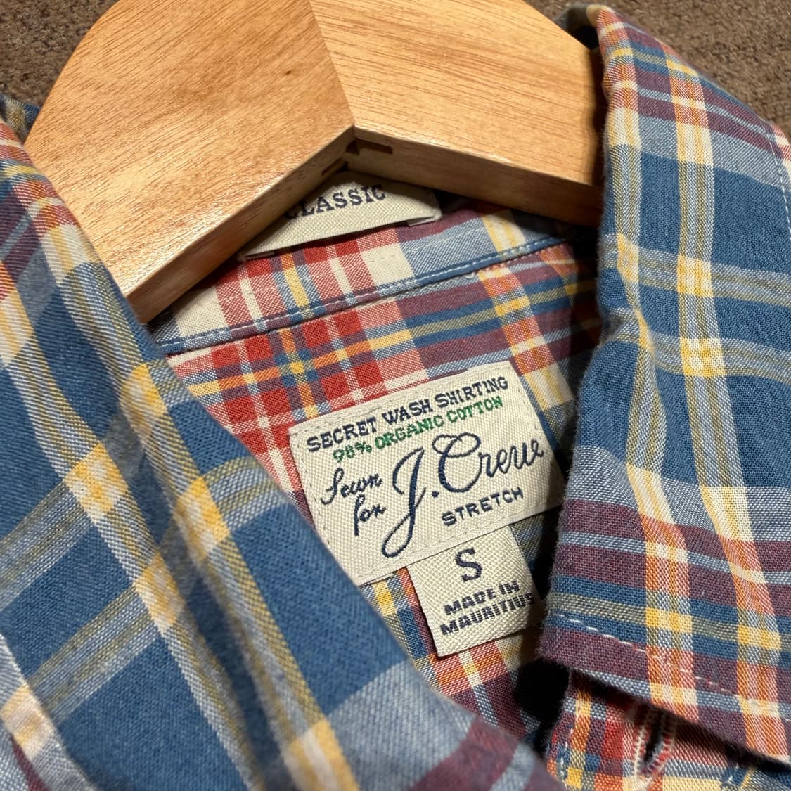 미사용)J.CREW 제이크루 코튼 스트레치 셔츠 s 95 상품이미지3