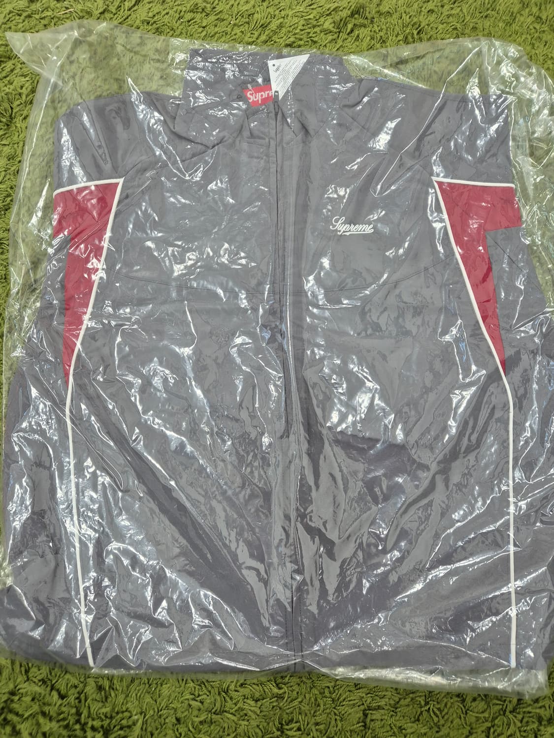 supreme contrast piping track jacket 상품이미지5