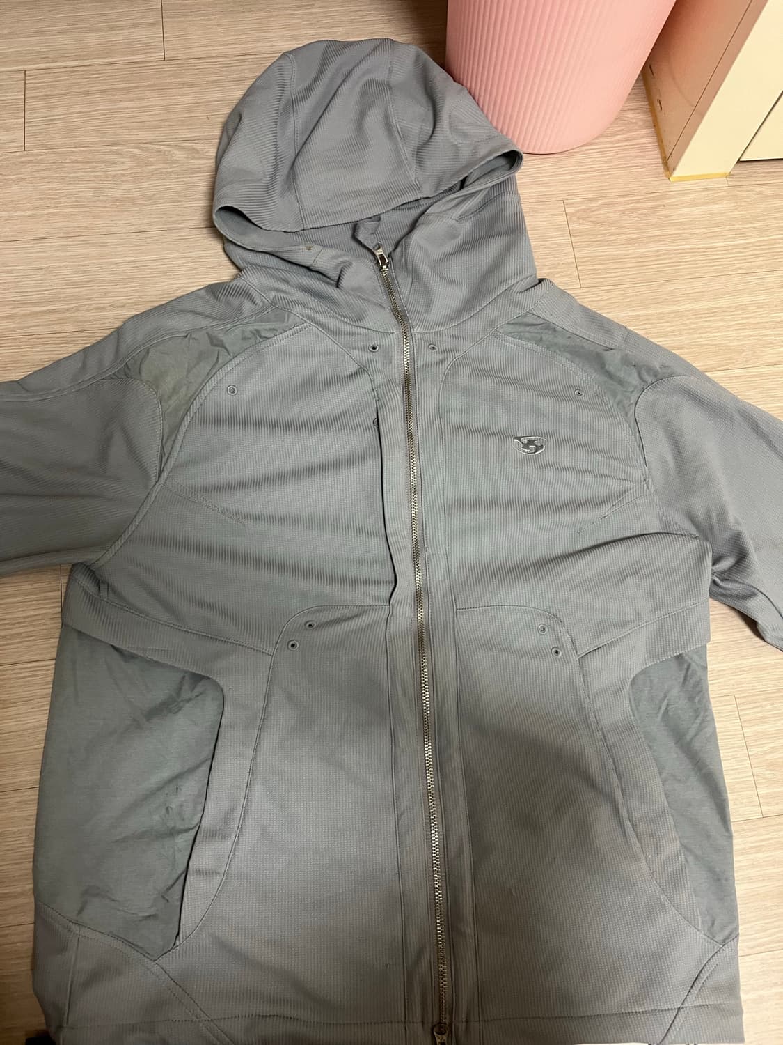 산산기어 듀얼 쉐이드 자켓 그레이-25ss 상품이미지4