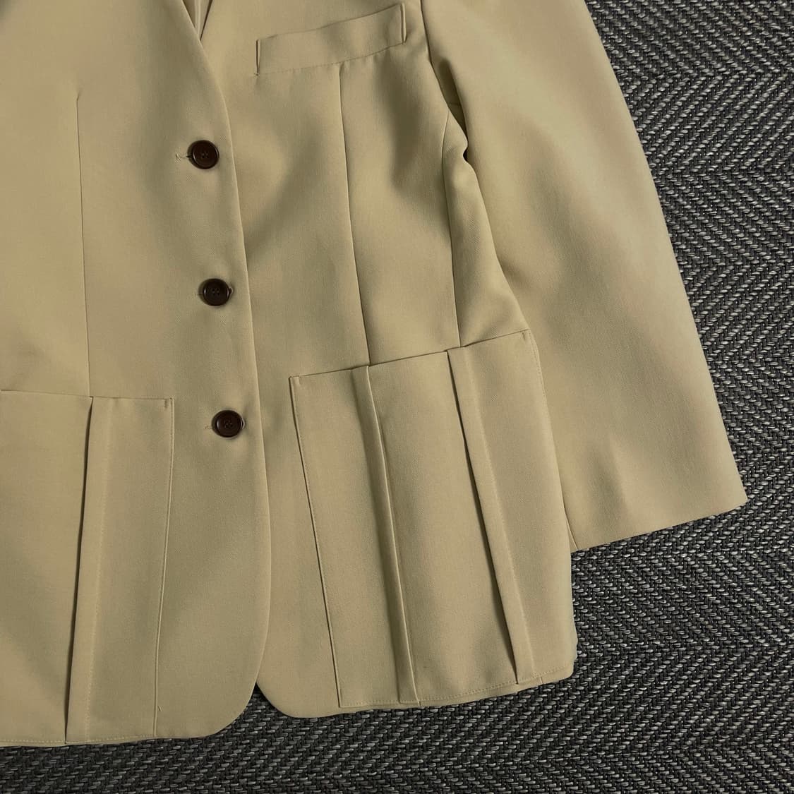 SLUB 우먼스 미니멀 블레이저 자켓 o 3125 상품이미지2