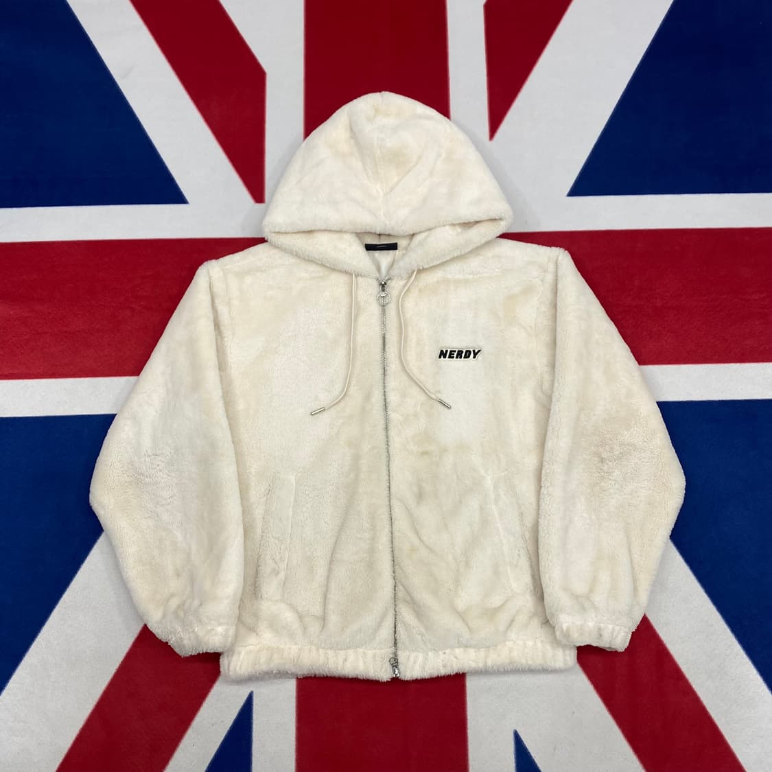 널디 오버핏 퍼자켓 S 상품이미지1