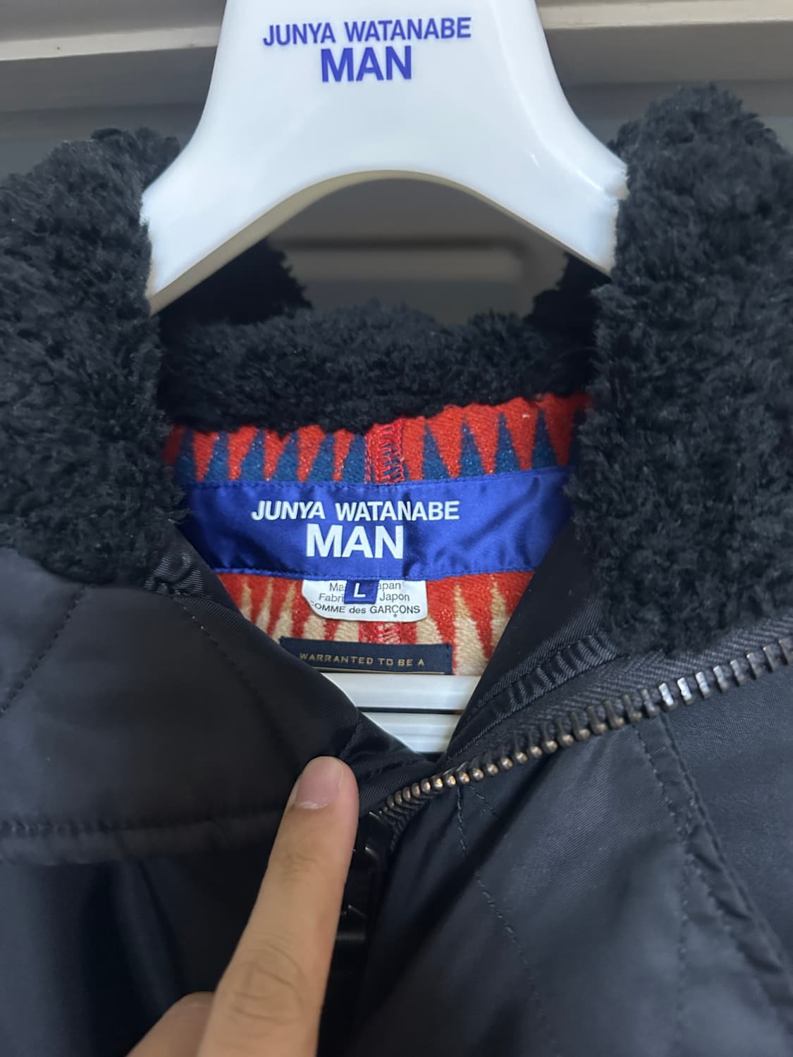 [L] 준야 와타나베 맨 자미로콰이 펜들턴 N2B 재킷 상품이미지2