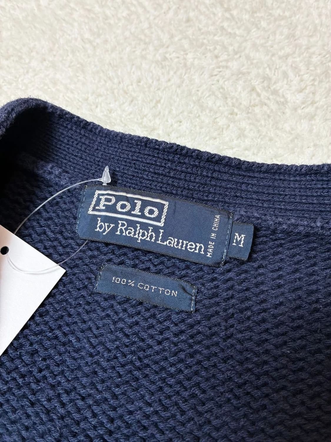 폴로 랄프로렌 90's 코튼 니트 가디건 PN6346 상품이미지4