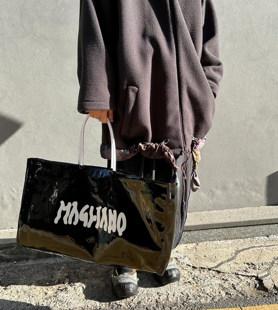 마리아노 Dusty pile 롱 후리스 자켓 상품이미지9