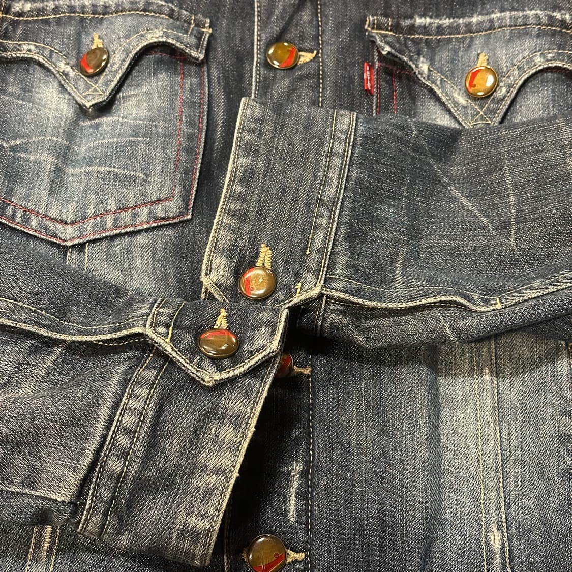 리바이스 엔지니어드 웨스턴 쉐르파 데님 자켓 (M) 상품이미지5