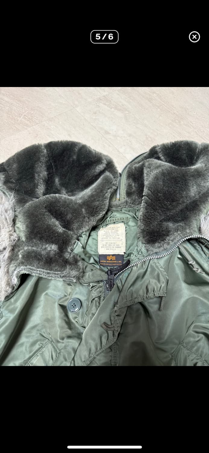 90s 알파인더스트리 n2b ma-1 상품이미지4