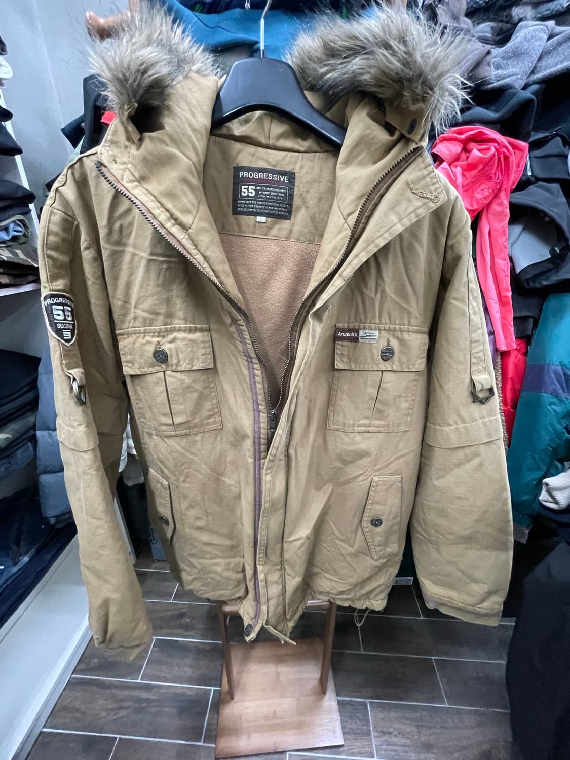 야상자켓 L사이즈 깨끗  상품이미지1