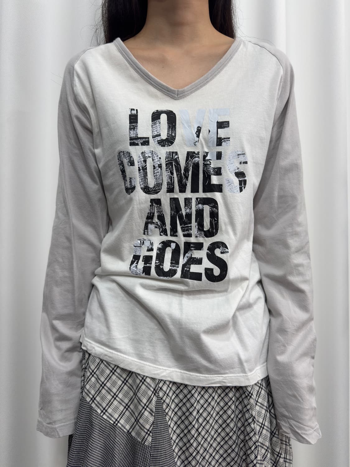 comme ca ism printing longsleeve 상품이미지1