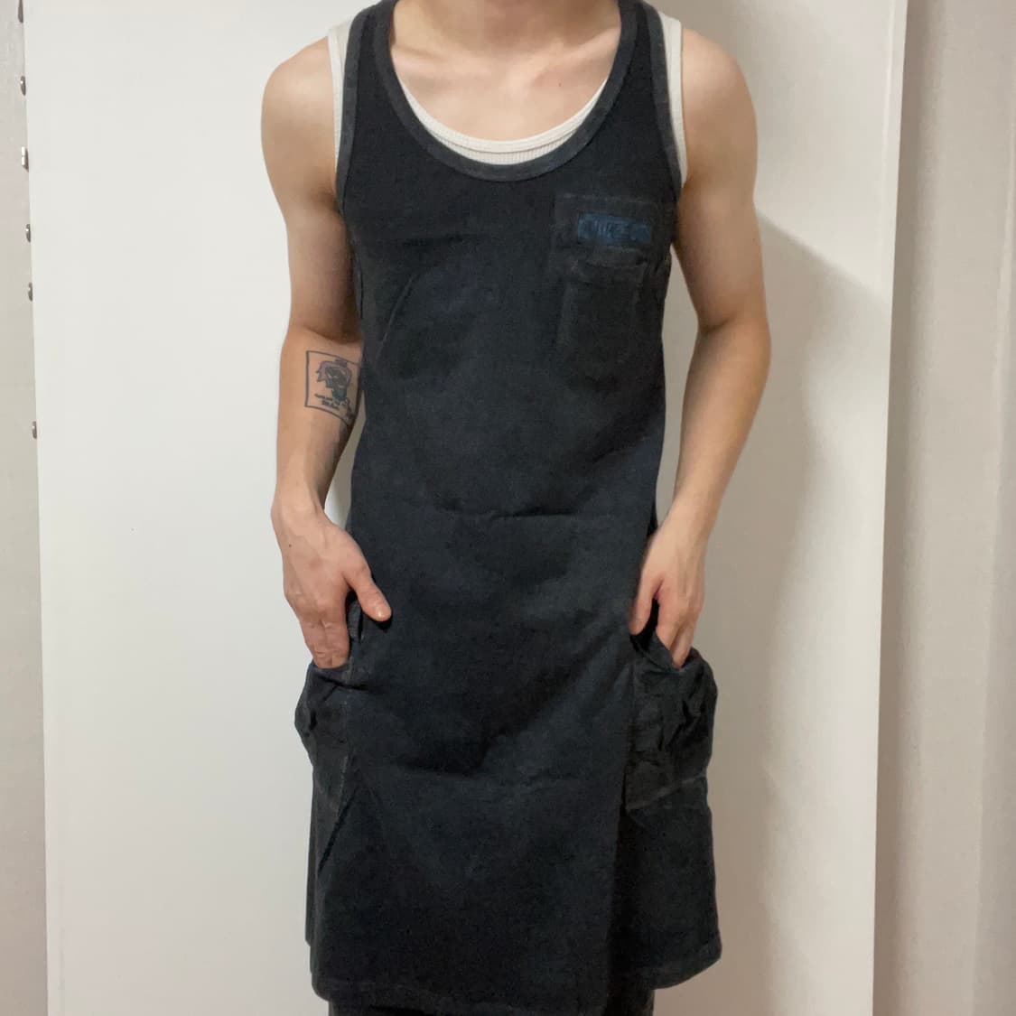 AVIREX POCKET LONG SLEEVELESS 상품이미지1
