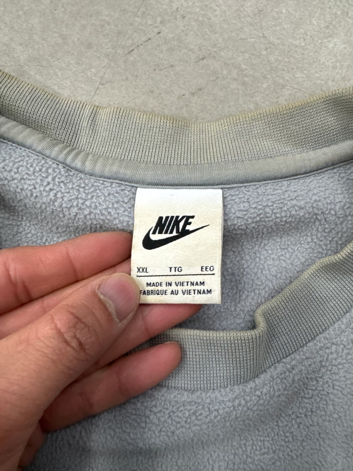 나이키 빅로고 플리스 맨투맨 2XL 상품이미지7