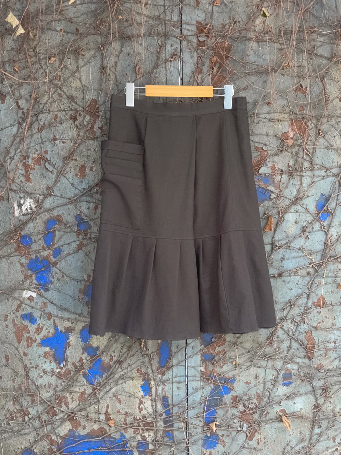 버섯 도자기 단추 스커트 상품이미지4