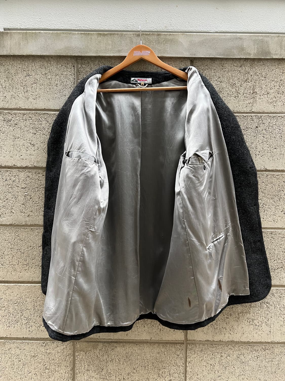 VINTAGE ALPHORN BOILED WOOL 빈티지보일드울자켓 상품이미지8