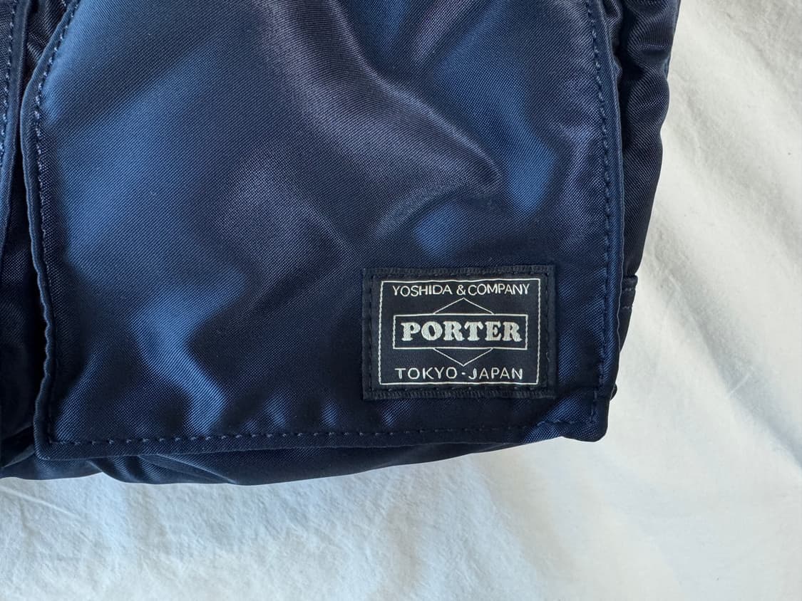 포터 올 뉴 탱커 슬링백 집 아이언 블루 상품이미지3