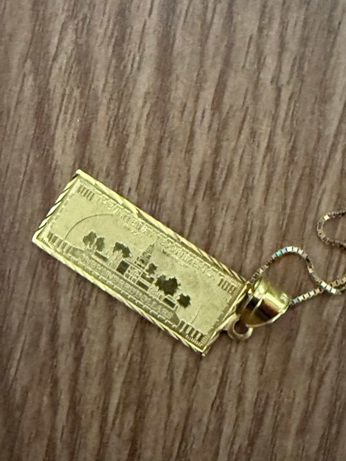 슈프림 17fw 100 dollar bill pendant 상품이미지4