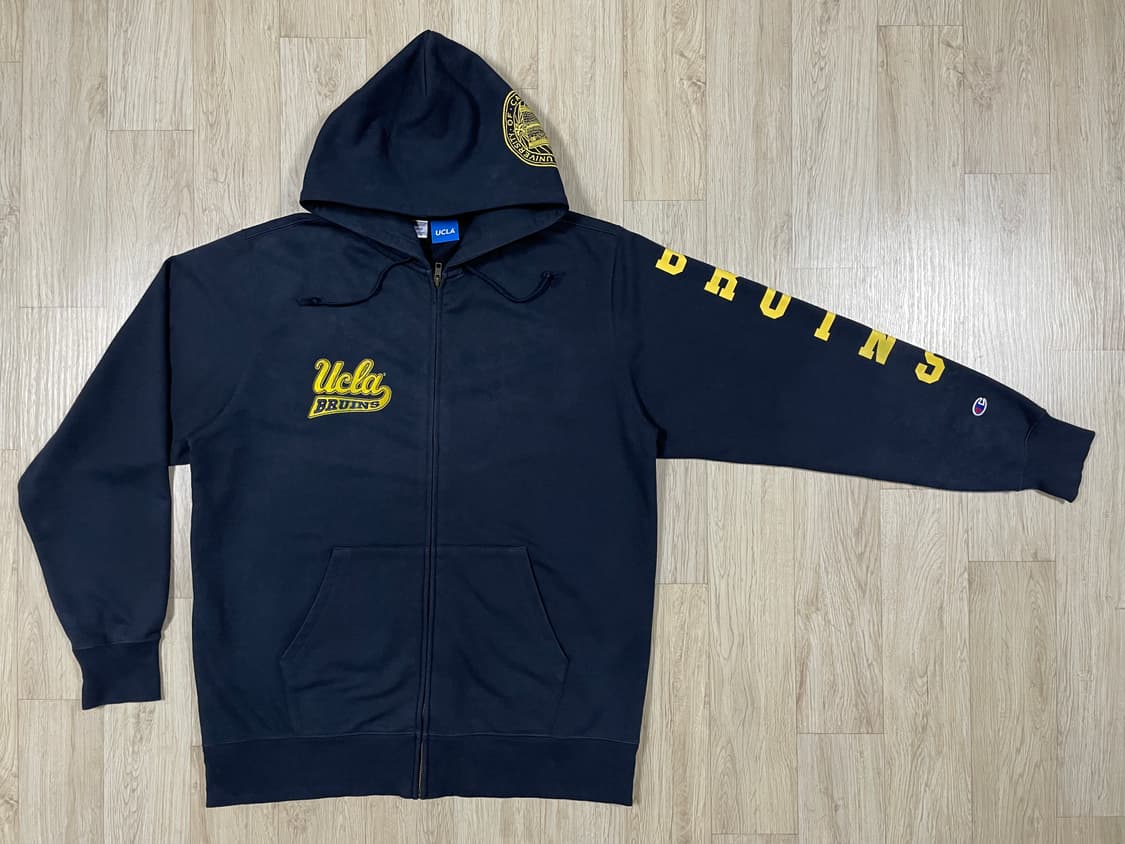 110) 80's 복각 챔피온 미대학 UCLA 후드집업 상품이미지2