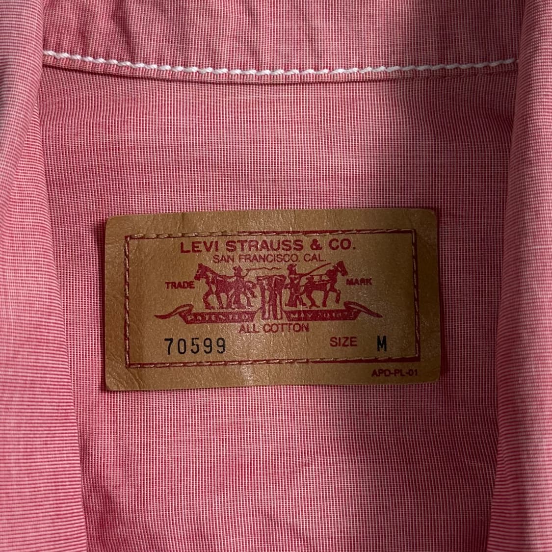 리바이스 핑크 트러커 자켓  상품이미지5