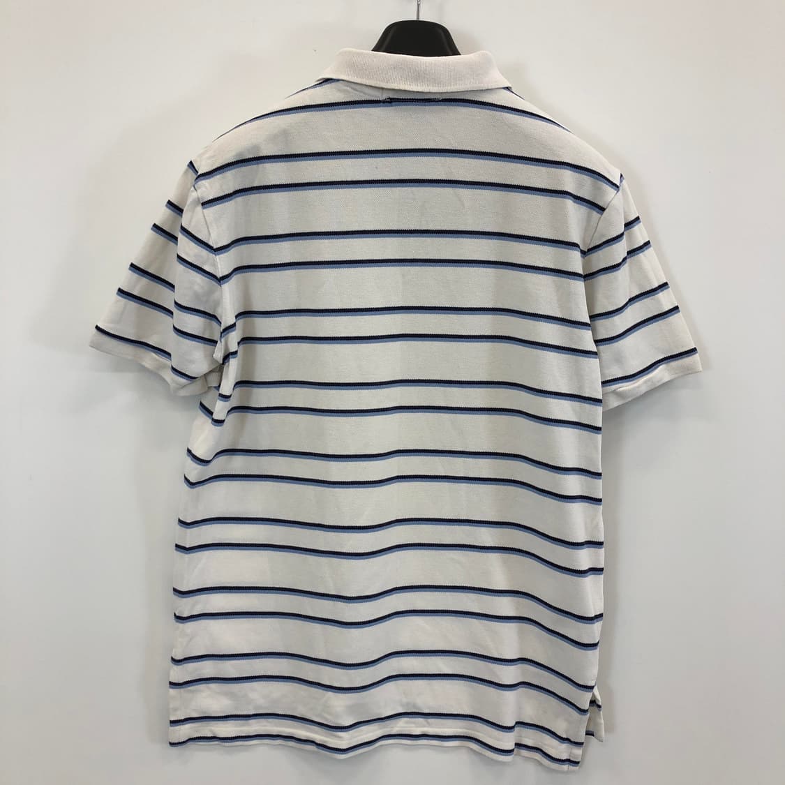 폴로 랄프로렌 스트라이프 블루 카라티 L 상품이미지4