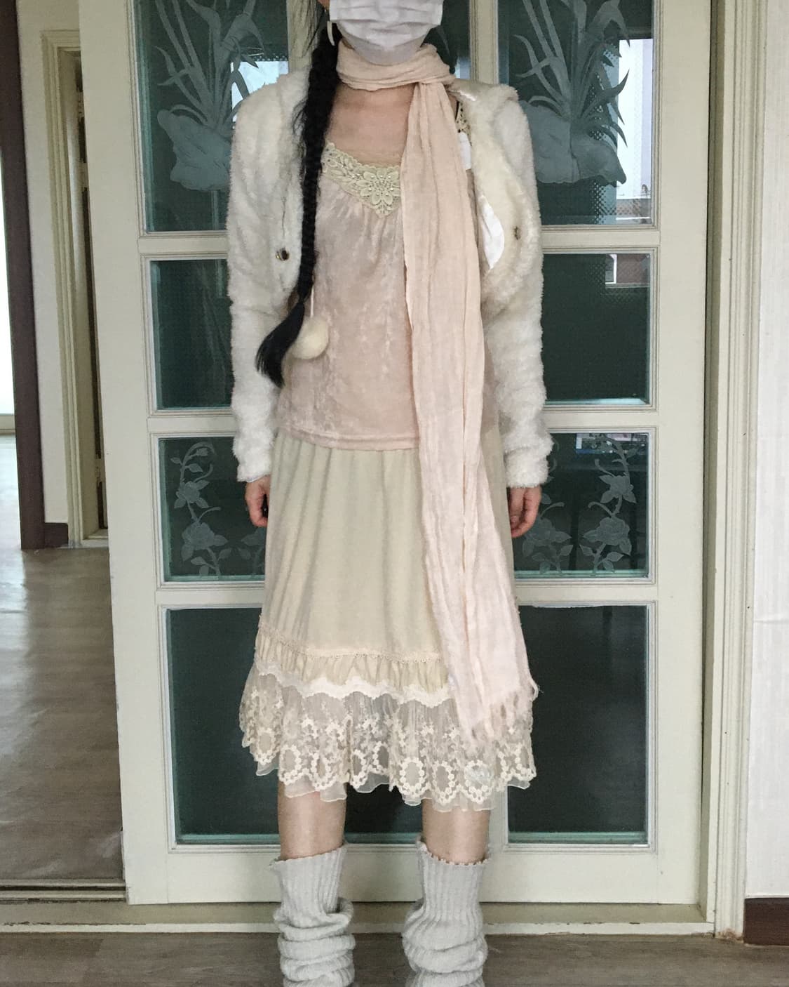  beige scarf 상품이미지5