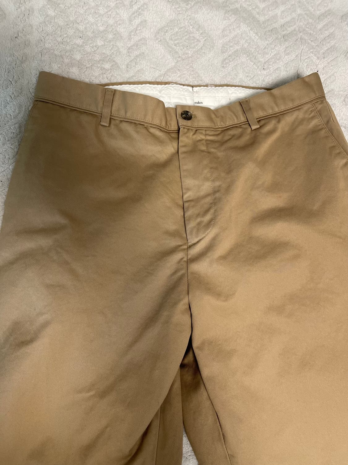 라이즈앤빌로우 수피마 302 치노팬츠 브리티쉬 카키 30인치 상품이미지3