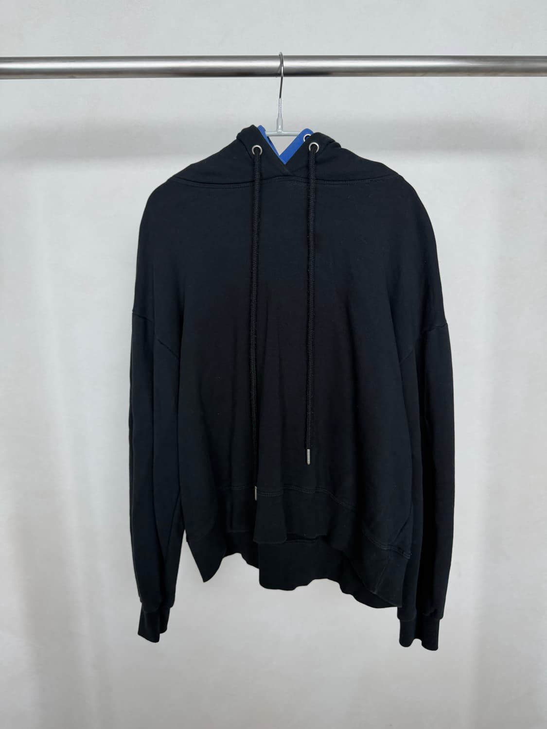 여성 투톤 후드티 상품이미지1