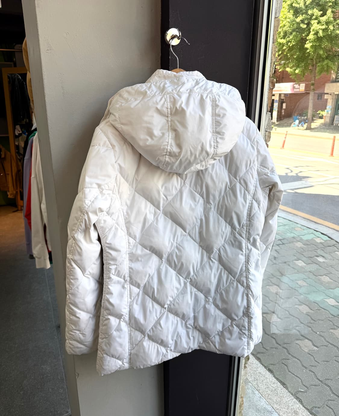 L/ 버버리 다운 퀄팅 패딩 집업 자켓 상품이미지5