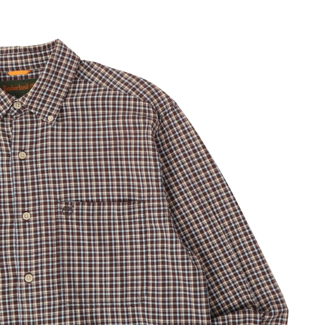 빈티지 팀버랜드 포켓 체크 워크셔츠 상품이미지3