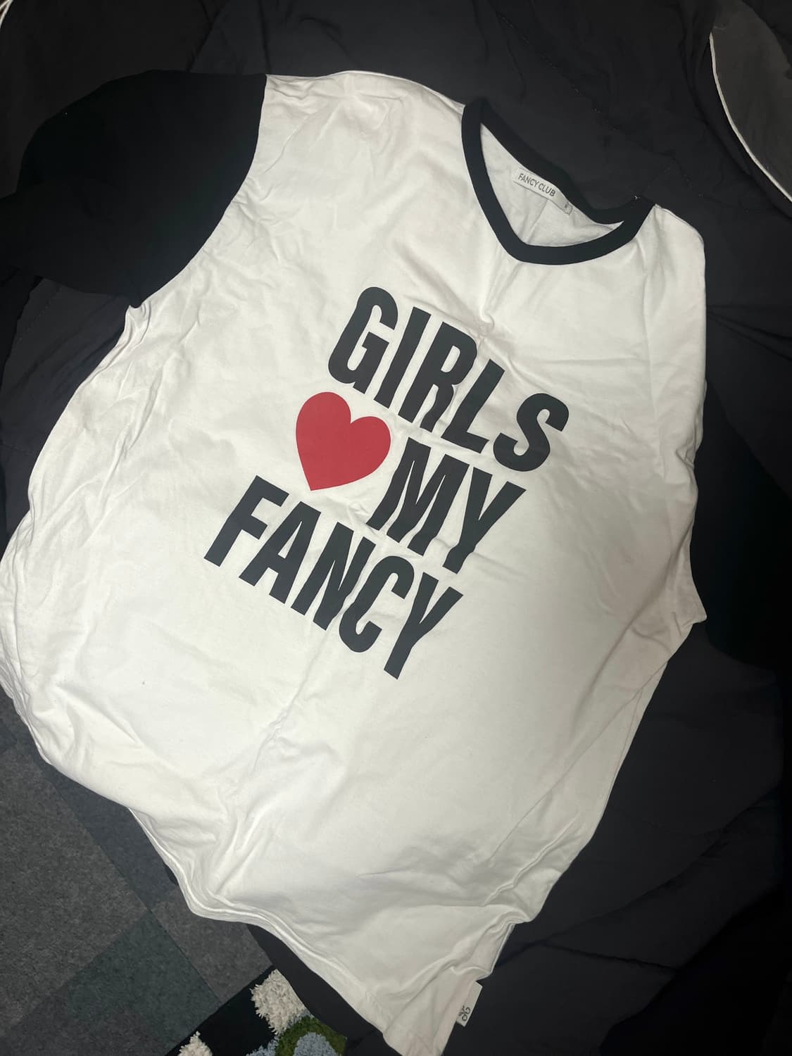 팬시클럽 GIRLS MY FANCY LONG SLEEVE (BLACK) 상품이미지3